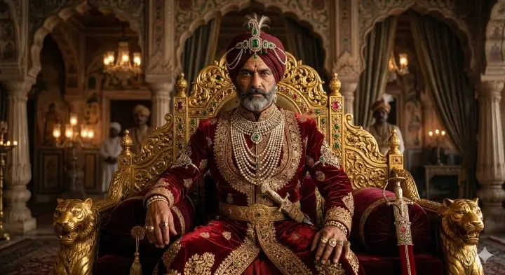 Desi Royal Portrait ai prompt in hindi